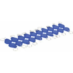 20pcs Reecriture Inscriptible 125KHz RFID Tag Keyfob Keychain Cartes Copieur Pour Le Controle D'acces, Bleu -Dagrand Magasin 85916984 3