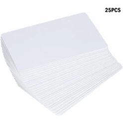 125 KHz RFID Carte Lisible Inscriptible Reecriture Cartes Cles Blanches Vierges Pour Controle D'acces 25pcs - GHOST 11 125 KHz RFID Carte Lisible Inscriptible Reecriture Cartes Cles Blanches Vierges Pour Controle D'acces 25pcs - GHOST -Dagrand Magasin 85923569 5