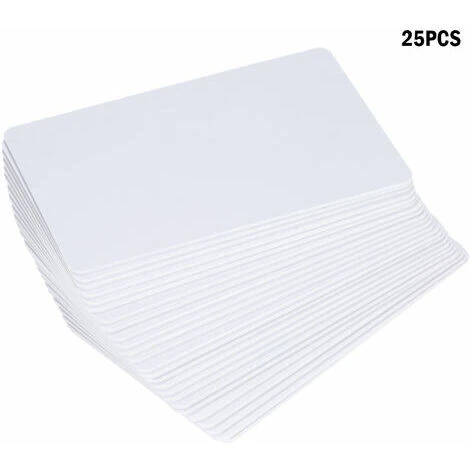 125 KHz RFID Carte Lisible Inscriptible Reecriture Cartes Cles Blanches Vierges Pour Controle D'acces 25pcs - GHOST 7 125 KHz RFID Carte Lisible Inscriptible Reecriture Cartes Cles Blanches Vierges Pour Controle D'acces 25pcs - GHOST – Image 5