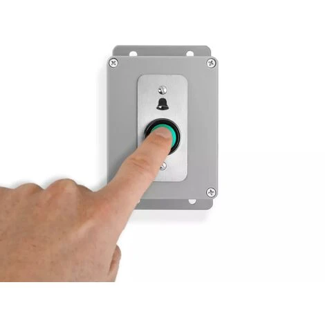 Kit Sonnette Sans-fil Avec Sirène + 2 Flashs - Multi Accès Haute-résistance 800m 2 Boutons Pro Autonomes (PROTECT 800) 4 Kit Sonnette Sans-fil Avec Sirène + 2 Flashs - Multi Accès Haute-résistance 800m 2 Boutons Pro Autonomes (PROTECT 800) – Image 2