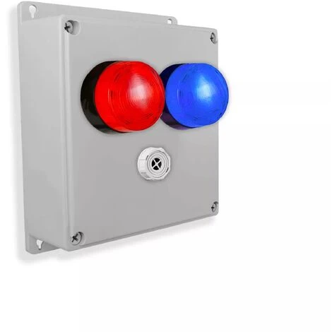 Kit Sonnette Sans-fil Avec Sirène + 2 Flashs - Multi Accès Haute-résistance 800m 2 Boutons Pro Autonomes (PROTECT 800) 5 Kit Sonnette Sans-fil Avec Sirène + 2 Flashs - Multi Accès Haute-résistance 800m 2 Boutons Pro Autonomes (PROTECT 800) – Image 3