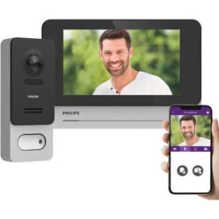 Visiophone Tactile 7'' Sans Fil Et Connecté - WelcomeEye Wireless - Philips - 531039 - -Dagrand Magasin 90859399 3