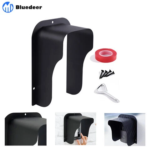 Couvercle MéTallique éTanche Pour Sonnette, Serrure De Porte, Interphone, Protection Sonnette Exterieur Pluie ProtèGe Convient Aux Prise Exterieur 3 Couvercle MéTallique éTanche Pour Sonnette, Serrure De Porte, Interphone, Protection Sonnette Exterieur Pluie ProtèGe Convient Aux Prise Exterieur