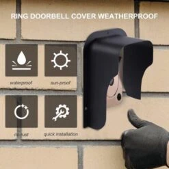 Couvercle MéTallique éTanche Pour Sonnette, Serrure De Porte, Interphone, Protection Sonnette Exterieur Pluie ProtèGe Convient Aux Prise Exterieur 11 Couvercle MéTallique éTanche Pour Sonnette, Serrure De Porte, Interphone, Protection Sonnette Exterieur Pluie ProtèGe Convient Aux Prise Exterieur -Dagrand Magasin 91487788 5
