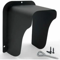 Couvercle MéTallique éTanche Pour Sonnette, Serrure De Porte, Interphone, Protection Sonnette Exterieur Pluie ProtèGe L'Appareil Du Soleil Et Des Gouttes De Pluie Zhuoxuan B