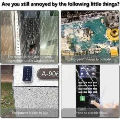 Couvercle MéTallique éTanche Pour Sonnette, Serrure De Porte, Interphone, Protection Sonnette Exterieur Pluie ProtèGe L'Appareil Du Soleil Et Des Gouttes De Pluie Zhuoxuan B 10 Couvercle MéTallique éTanche Pour Sonnette, Serrure De Porte, Interphone, Protection Sonnette Exterieur Pluie ProtèGe L'Appareil Du Soleil Et Des Gouttes De Pluie Zhuoxuan B -Dagrand Magasin 92211507 4