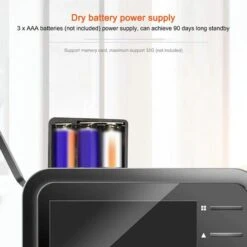 Sonnette Vidéo Numérique Sans Fil, Caméra Judas Avec Moniteur LCD 2,4 Pouces, Caméra œil De Chat De Surveillance électronique, Objectif HD Grand Angle 90 °, Vision Nocturne IR 10 Sonnette Vidéo Numérique Sans Fil, Caméra Judas Avec Moniteur LCD 2,4 Pouces, Caméra œil De Chat De Surveillance électronique, Objectif HD Grand Angle 90 °, Vision Nocturne IR -Dagrand Magasin 92911338 4