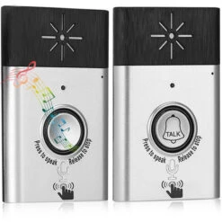 Interphone Vocal Sans Fil Portatif Talk Bidirectionnel Sonnette Intérieure Système De Sécurité Domestique Pour Interphone Intérieur/extérieur 9 Interphone Vocal Sans Fil Portatif Talk Bidirectionnel Sonnette Intérieure Système De Sécurité Domestique Pour Interphone Intérieur/extérieur -Dagrand Magasin 92911408 4
