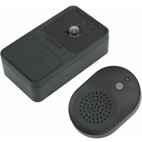 Sonnette Sans Fil Avec Caméra, Sonnette Vidéo Intelligente Wi-Fi, Visiophone Sans Fil,Audio Bidirectionnel, Alarme Antivol Pir,Carte Sd Et Stockage Cloud,Batterie 800mah 7 Sonnette Sans Fil Avec Caméra, Sonnette Vidéo Intelligente Wi-Fi, Visiophone Sans Fil,Audio Bidirectionnel, Alarme Antivol Pir,Carte Sd Et Stockage Cloud,Batterie 800mah – Image 5