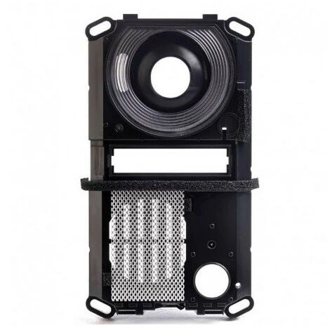 Façade Pour Platines De Rue JF Et JB Aiphone Plastique Noir Avec Vitre 2 Façade Pour Platines De Rue JF Et JB Aiphone Plastique Noir Avec Vitre