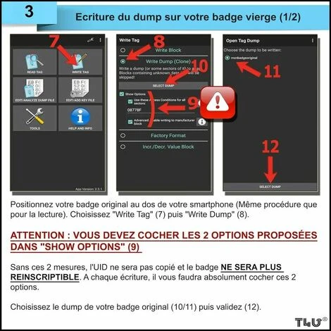 Lot De 5 Badges RFID 13.56Mhz Programmable MCT Android UID Modifiable Puce CUID Vert 6 Lot De 5 Badges RFID 13.56Mhz Programmable MCT Android UID Modifiable Puce CUID Vert – Image 4