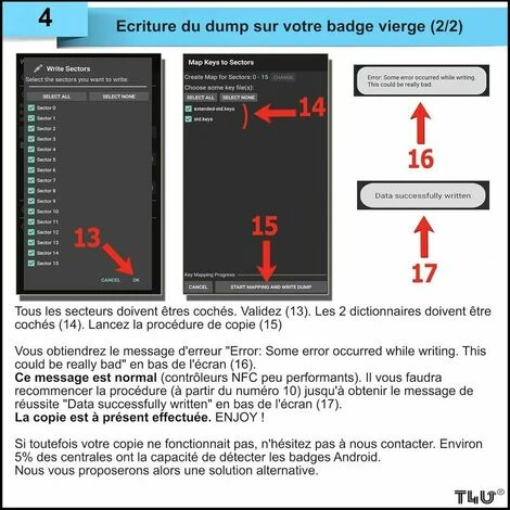 Lot De 5 Badges RFID 13.56Mhz Programmable MCT Android UID Modifiable Puce CUID Vert 7 Lot De 5 Badges RFID 13.56Mhz Programmable MCT Android UID Modifiable Puce CUID Vert – Image 5