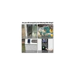 Couvercle MéTallique éTanche Pour Sonnette, Serrure De Porte, Interphone, Protection Sonnette Exterieur Pluie ProtèGe L'Appareil Du Soleil Et Des Gouttes De Pluie Zhuoxuan -Dagrand Magasin 96152117 4