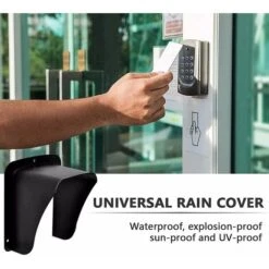 Autre Accessoire Pour Interphone, Visiophone Et Sonnette Protection Sonnette Exterieur Pluie, Housse De Pluie, En Acier Inoxydable Durable, Convient Aux Prise Exterieur, Sonnette Ring, Sonnette Techol 11 Autre Accessoire Pour Interphone, Visiophone Et Sonnette Protection Sonnette Exterieur Pluie, Housse De Pluie, En Acier Inoxydable Durable, Convient Aux Prise Exterieur, Sonnette Ring, Sonnette Techol -Dagrand Magasin 96340836 5