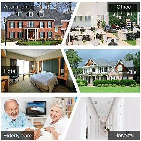 Sonnette Sans Fil Etanche, Sonnette De Porte Extérieur à 300m De Portée, 2 Emetteur & 1 Récepteurs, Kit De Carillon Sans Fil Avec LED Flash, 36 Mélodies, 4 Niveau Volume, Pour Maison, Bureau 7 Sonnette Sans Fil Etanche, Sonnette De Porte Extérieur à 300m De Portée, 2 Emetteur & 1 Récepteurs, Kit De Carillon Sans Fil Avec LED Flash, 36 Mélodies, 4 Niveau Volume, Pour Maison, Bureau – Image 5