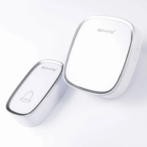 Sonnette Sans Fil, Sonnette De Porte Étanche à 300 Mètres De Portée, Carillon Sans Fil Avec 1 Transmetteur Et 1 Récepteur Enfichable Et 36 Sonneries 4 Niveau Volumes Pour Maison, Bureau, Magas 3 Sonnette Sans Fil, Sonnette De Porte Étanche à 300 Mètres De Portée, Carillon Sans Fil Avec 1 Transmetteur Et 1 Récepteur Enfichable Et 36 Sonneries 4 Niveau Volumes Pour Maison, Bureau, Magas